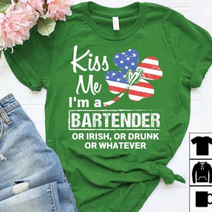 Kiss me I am a Bartender