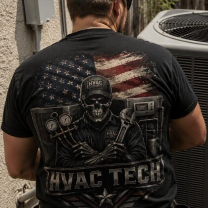 HVAC Tech T-Shirts Hoodies Sweatshirts Long Sleeves